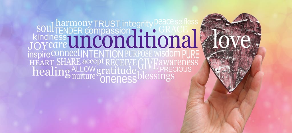 Unconditional love aspects