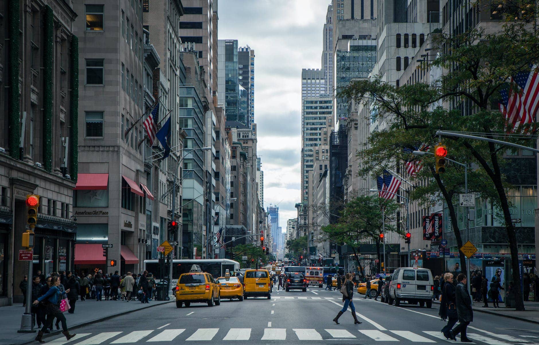New York City, an American street photo